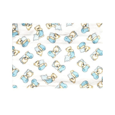 BABYBRUIN BB 2 db nyomott mintás textil pelenka kék párnás maci pelenka