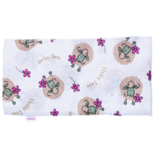 BABYBRUIN BB 2 db nyomott mintás textil pelenka rózsaszín párnás maci pelenka