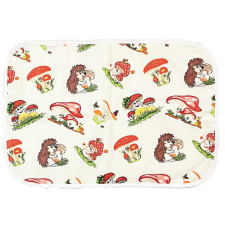 BABYBRUIN Mosható pelenkázó alátét dupla falú 40x60 cm - Piros gombák pelenkázó matrac