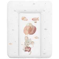 BABYBRUIN Puha vízhatlan pelenkázó lap 50x70 cm - Egér lufival pelenkázó matrac