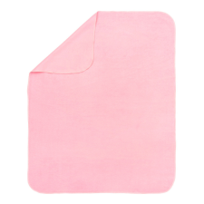 BABYBRUIN Színes polár takaró 90×75 cm - Rózsaszín babaágynemű, babapléd