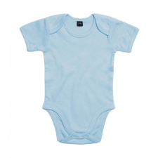 BABYBUGZ Bébi rövid ujjú kezeslábas BabyBugz Baby Bodysuit 6-12, Poros kék kombidressz, body