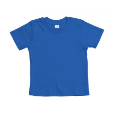 BABYBUGZ Bébi rövid ujjú póló BabyBugz Baby T-Shirt 12-18, Kobalt Organik babapóló, ing