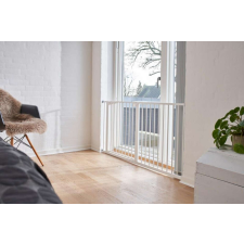 BabyDan Asta Extra széles védõrács 151 cm fehér bababiztonság