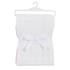 BabyDan BabyDan Takaró 75x100cm #fehér babaágynemű, babapléd