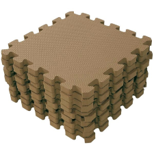 BabyDan játszószőnyeg Brown puzzle, kirakós