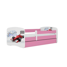 Babydreams ágy, rózsaszín formula, fiók nélkül, kókusz matrac 180/80 gyermekágy