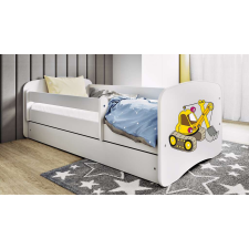 Babydreams fehér kotróágy fiókkal, latex matrac 160/80 gyermekágy