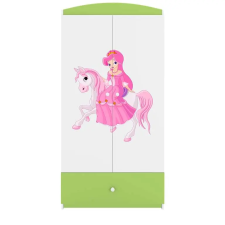  Babydreams gardrób, zöld hercegnő lovon gyermekbútor