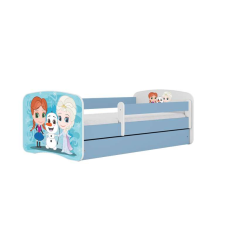 Babydreams kék iceland ágy fiókkal matrac nélkül 140/70 gyermekágy