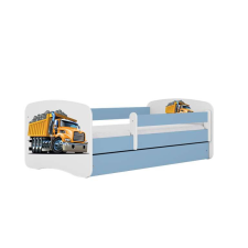 Babydreams kék kamionágy, fiók nélkül, matrac nélkül, 160/80 gyermekágy