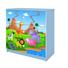  Babydreams kék szafari komód gyermekbútor