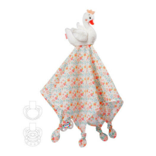  babyFEHN szundikendő - Hattyú bébiplüss