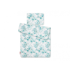 BabyLion Prémium 2 részes ágyneműszett (75x100) - Menta eukaliptusz babaágynemű, babapléd