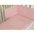 BabyLion Prémium BabyLion Prémium Royal 3 részes ágyneműhuzat szett - Pasztell rózsaszín