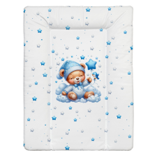 BabyLion Puha pelenkázó lap 50x70 cm - Kék maci pelenkázó matrac