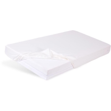 BABYMATEX BABYMATEX Gumis vízálló lepedő Bamboo fehér 60x120 cm lakástextília
