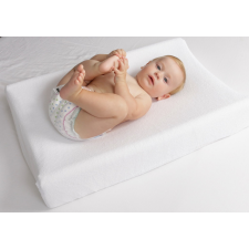 BABYMATEX Fehér pelenkázó alátét huzat babaágynemű, babapléd