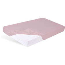 BABYMATEX Prémium Bambusz Vízálló Légáteresztő Gumírozott Matracvédő Lepedő Rózsaszín Színben 60x120cm lakástextília