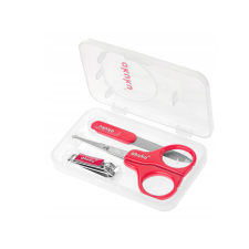 Babyono Akuku gyerek köröm készlet Szín: piros babaápolási kellék