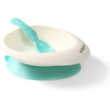 Babyono Be Active Bowl with a Spoon etetőszett Mint 6 m+ 1 db babaétkészlet