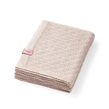 Babyono Deka pletená bambusová Light Beige babaágynemű, babapléd