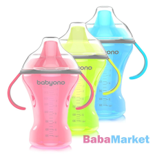 Babyono itatópohár Natural Nursing csöpögésmentes kemény csőrrel 6hó 260ml 1457 babaétkészlet