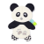 Babyono játékfigura lapos Polly panda 1558
