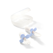 BABYONO Kanál és villa tartóval kék 12h+ babaétkészlet