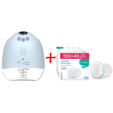 Babyono Megan viselhető elektromos mellszívó +AJÁNDÉK 140db BabyOno melltartóbetét (Háromfázisú,) mellszívó
