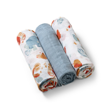 Babyono Muszlin pellet Super soft 3 db - kék mosható pelenka