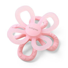 BabyOno rágóka flower rózsaszín 0+ hó rágóka