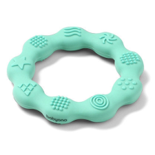  BabyOno rágóka - RING szilikon gyűrű kék 825/03 rágóka