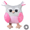 Babyono Sofia, a csörgő plüss bagoly, rózsaszín
