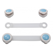 Babyono univerzális zár 2db fehér bababiztonság