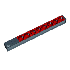 Bachmann Power Strip 19" 333.538 8-as elosztó (333.538) hosszabbító, elosztó