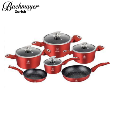  Bachmayer 6 részes indukciós márványbevonatos edénykészlet BM-7311 edény