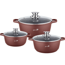  Bachmayer 6 részes márvány bevonatos edénykészlet BM7863 edény