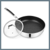 BachMayer Rozsdamentes Acél Serpenyő Fedővel 28 cm BM-1014-28