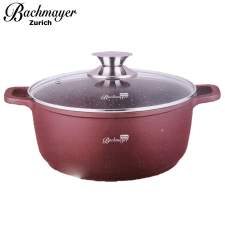 Bachmayer Tapadásmentes márvány bevonatú lábas 30 cm BM-7854-30 edény