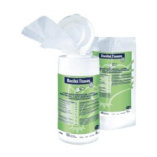 BACILLOL TISSUES FERTŐTLENÍTŐ KENDŐ DOBOZOS 100X gyógyászati segédeszköz