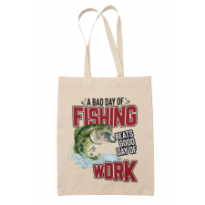 Bad day of fishing - Vászontáska kézitáska és bőrönd
