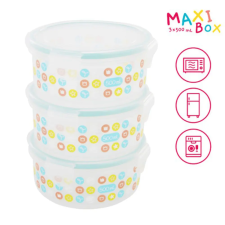  Badabulle ételtároló Maxibox 3x500ml B004001 babaétkészlet