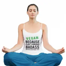 Badass Vegan - Női Spagetti Top