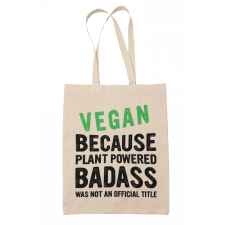  Badass Vegan - Vászontáska kézitáska és bőrönd