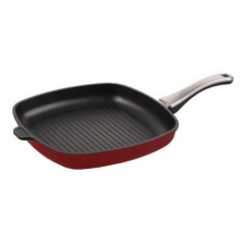 BAF Grill serpenyő Baf Gigant új vonal 28x28 piros edény