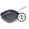 BAF Titán grill serpenyő 26x26 magas 6,5 cm BAF Gigant new line profi fogantyú Indukciós grillserpenyő