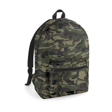 Bag Base Hátizsák Bag Base Packaway Backpack - Egy méret, Jungle Camo/Fekete hátizsák