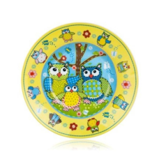  Bagoly kerámia mélytányér 20.5cm konyhai eszköz