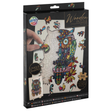 bagoly körvonalas puzzle - 133 darab puzzle, kirakós